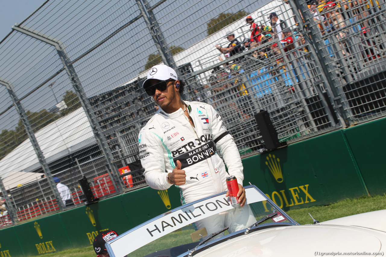 GP AUSTRALIA, 17.03.2019- Lewis Hamilton (GBR) Mercedes AMG F1 W10 EQ Power