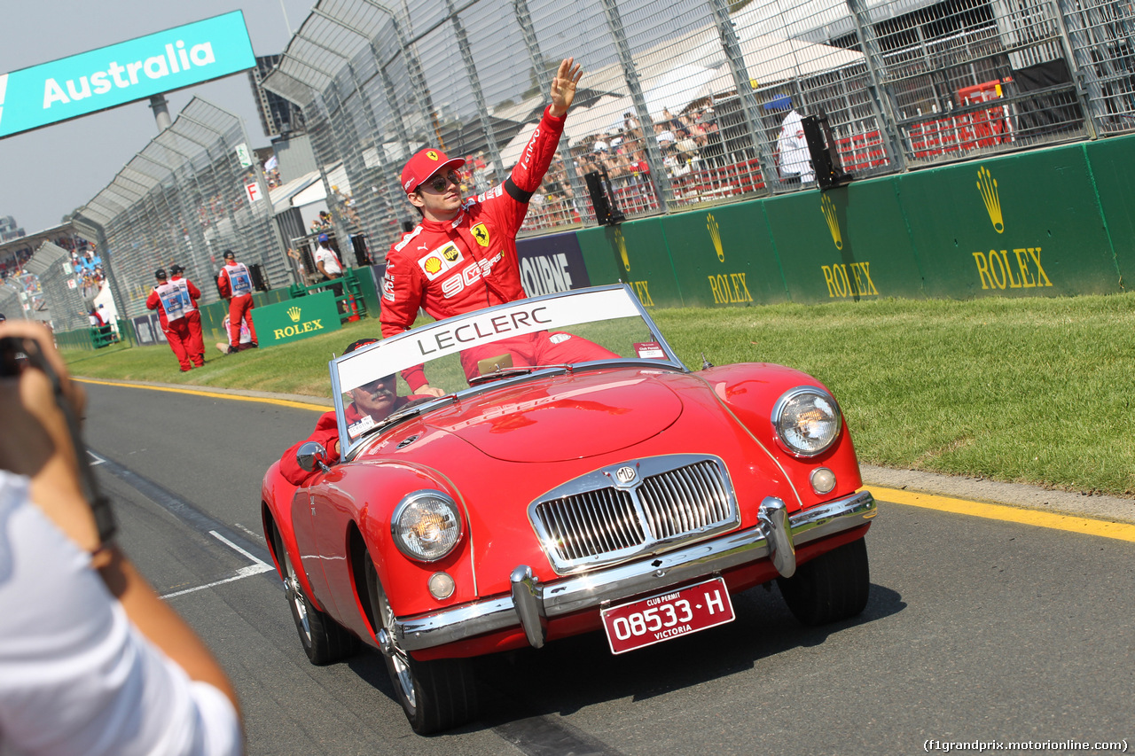 GP AUSTRALIA, 17.03.2019- Charles Leclerc (MON) Ferrari SF90