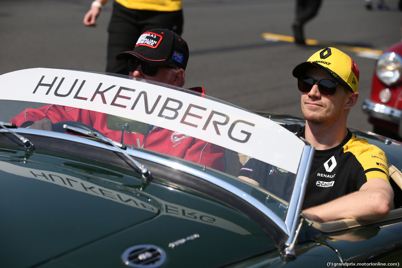 GP AUSTRALIA, 17.03.2019- Nico Hulkenberg (GER) Renault Sport F1 Team RS19