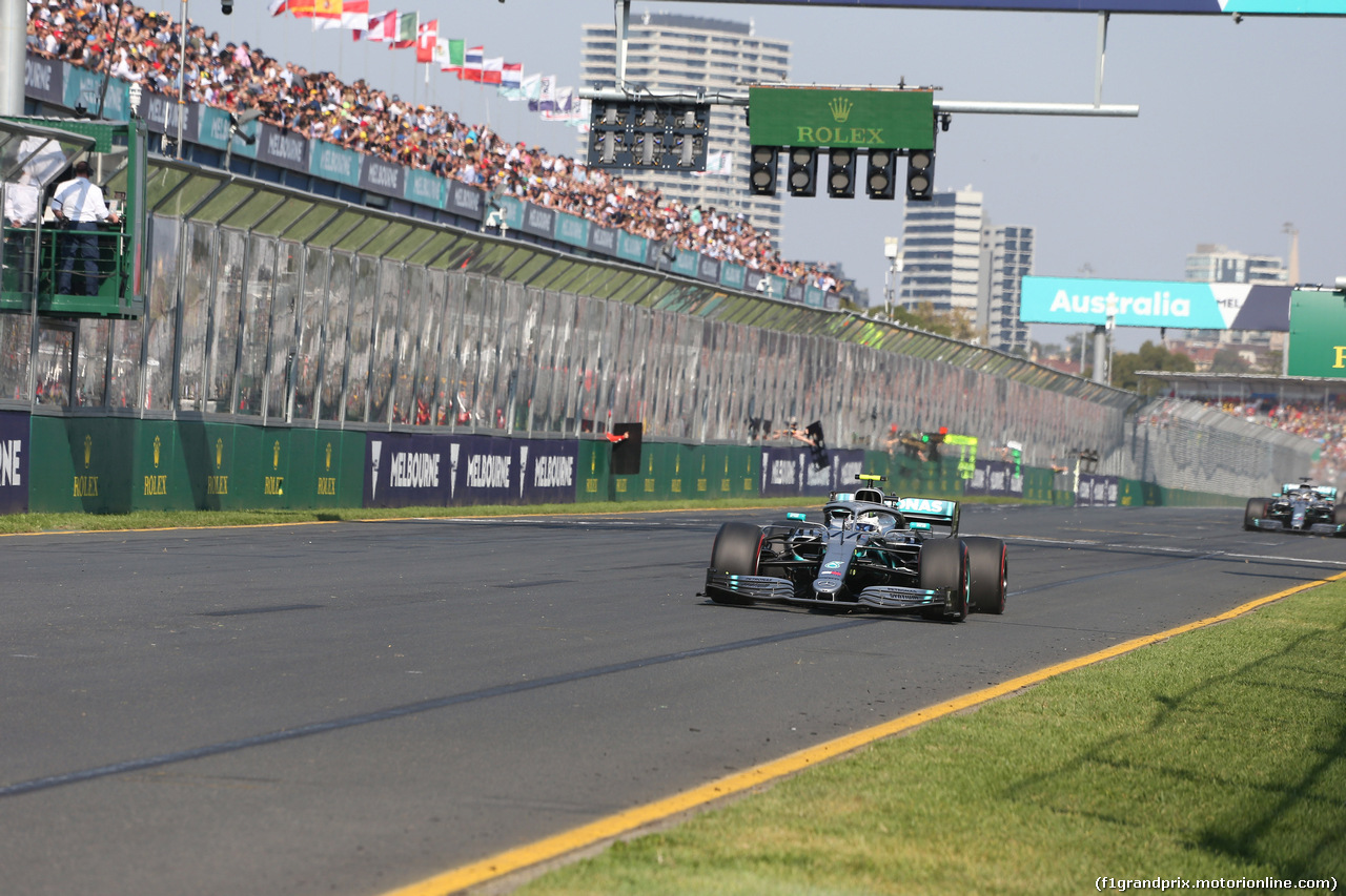 GP AUSTRALIA, 17.03.2019- race: Valtteri Bottas (FIN) Mercedes AMG F1 W10 EQ Power