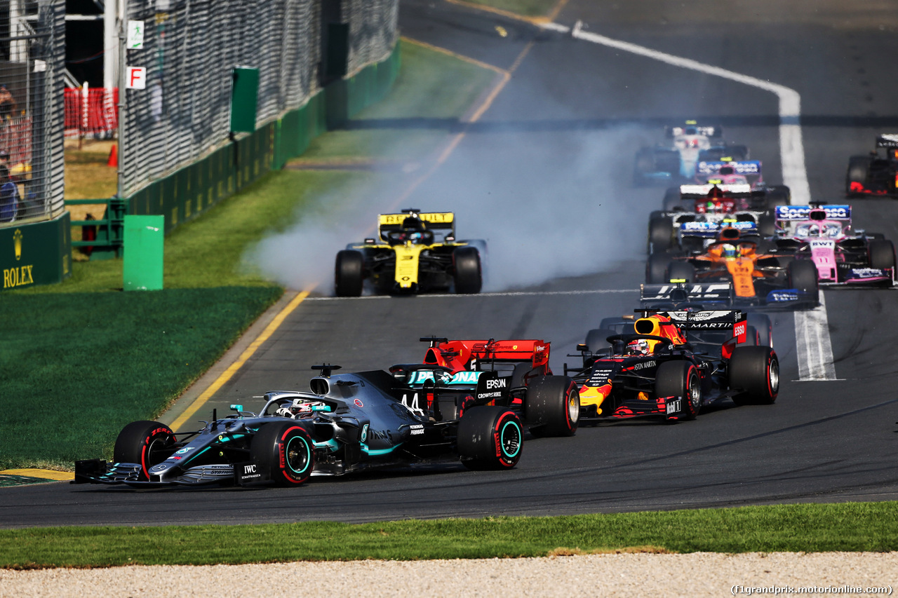 GP AUSTRALIA, 17.03.2019- race: Daniel Ricciardo (AUS) Renault Sport F1 Team RS19
