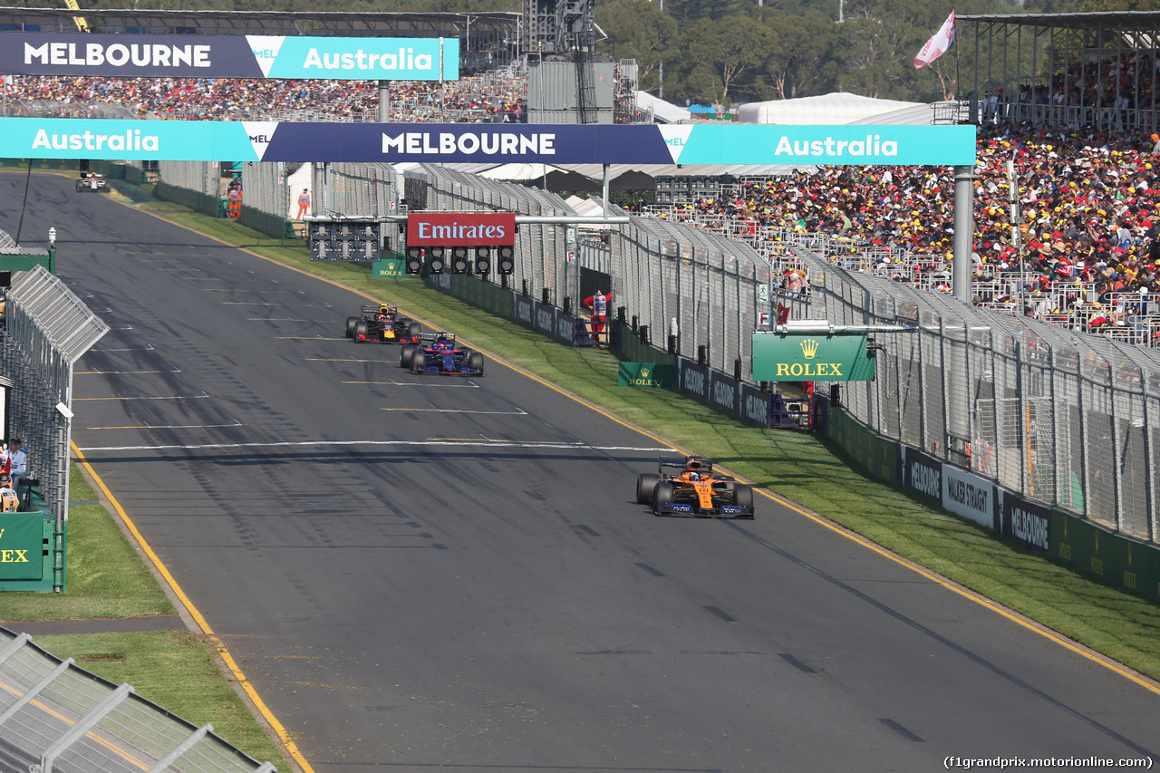 GP AUSTRALIA, 17.03.2019- race: Carlos Sainz Jr (ESP) Mclaren F1 Team MCL34