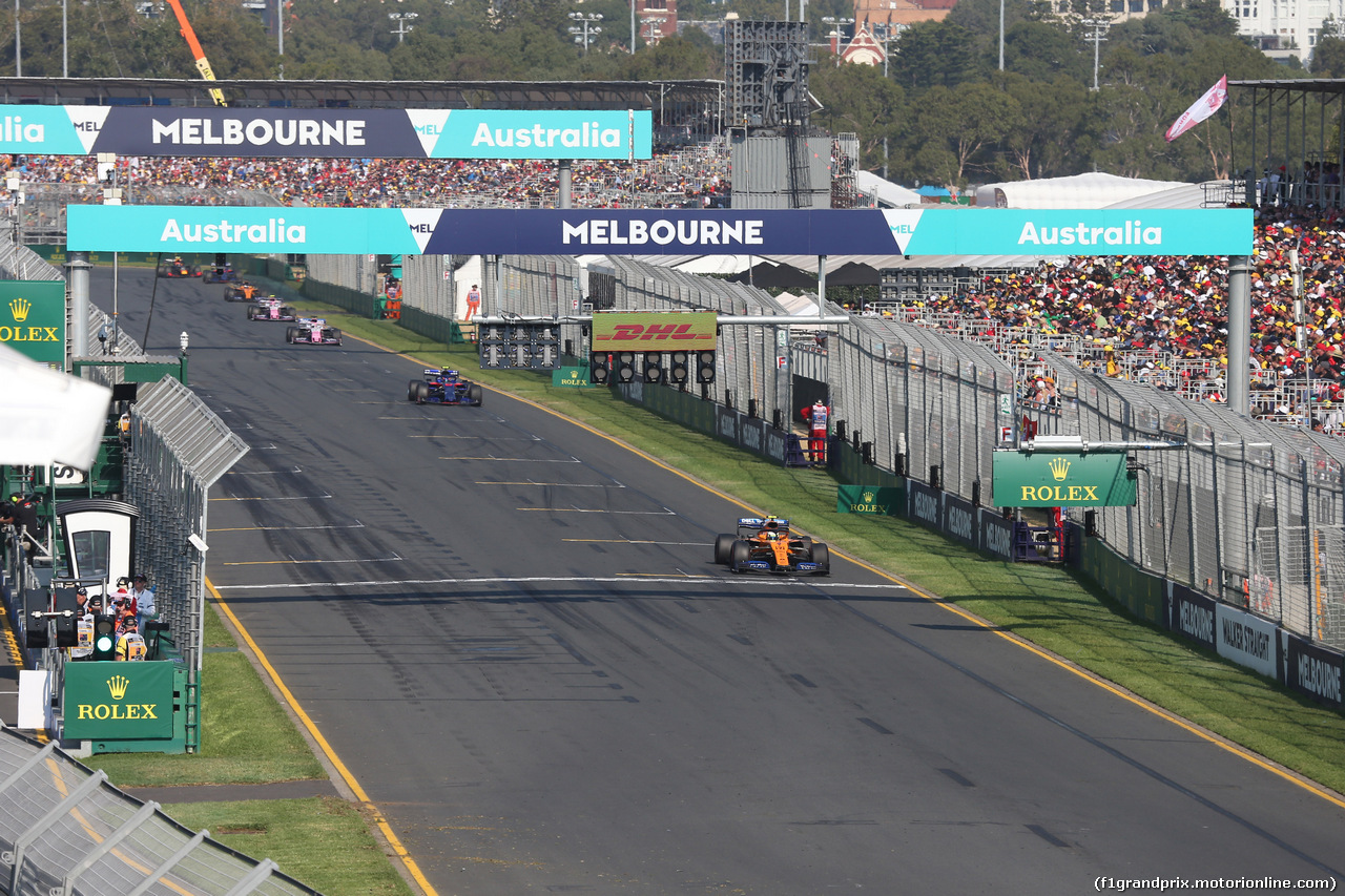 GP AUSTRALIA, 17.03.2019- race: Lando Norris (GBR) Mclaren F1 Team MCL34