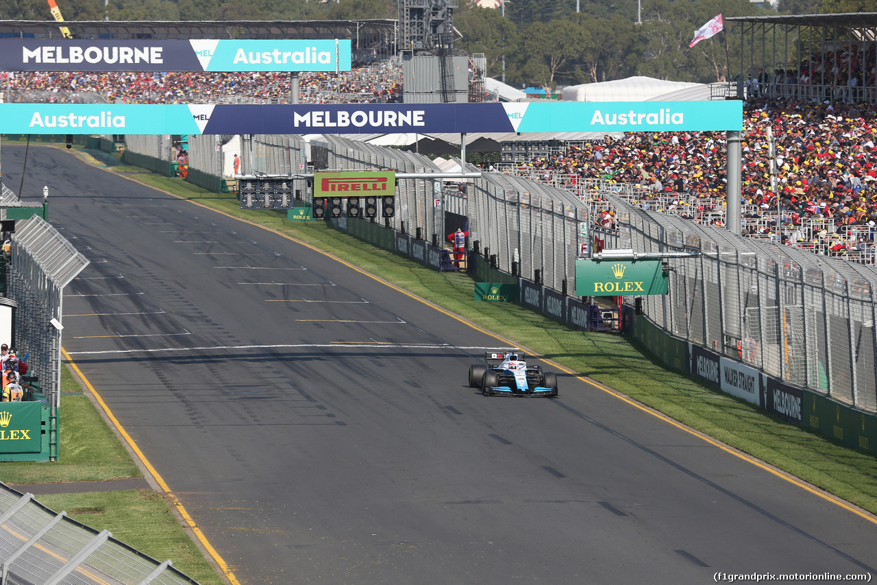 GP AUSTRALIA, 17.03.2019- race: George Russell (GBR) Williams F1 FW42