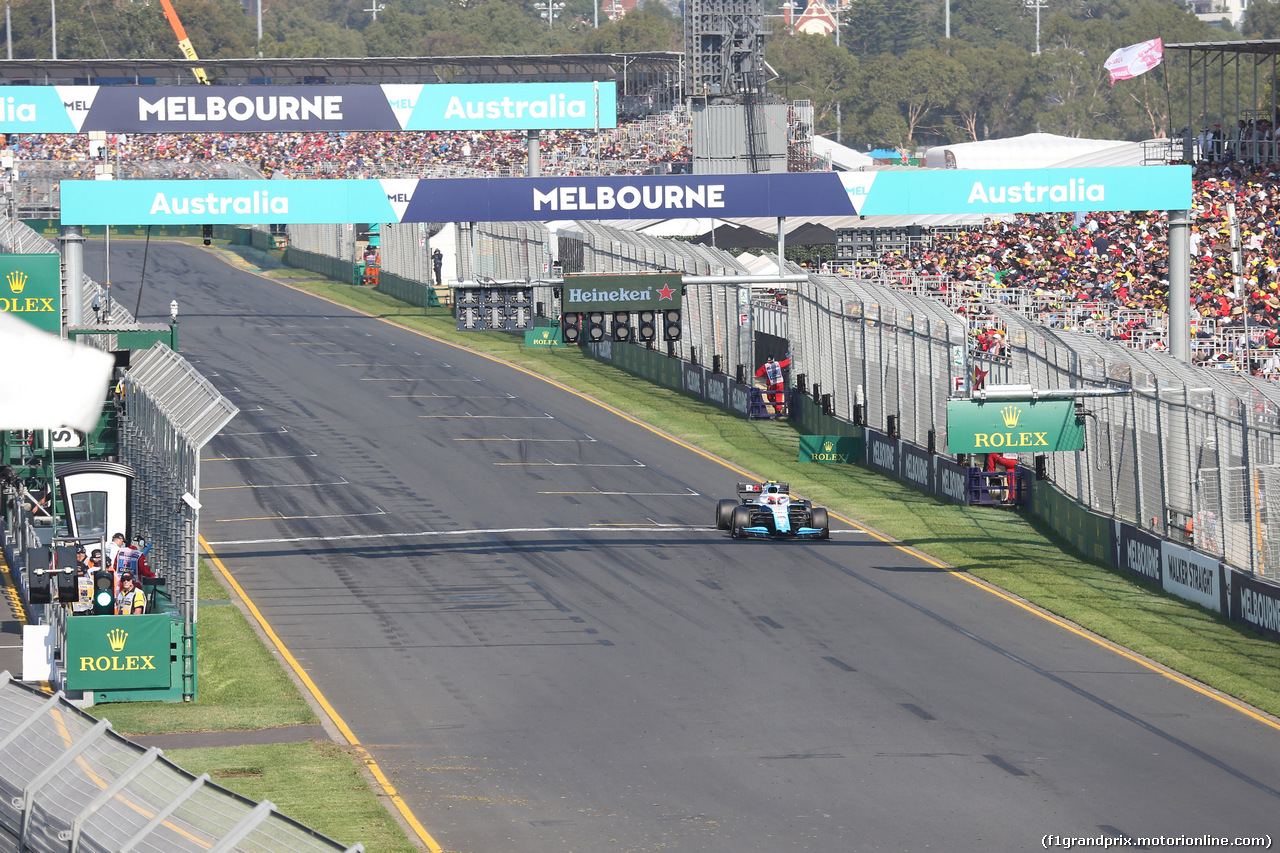 GP AUSTRALIA, 17.03.2019- race: Robert Kubica (POL) Williams F1 FW42