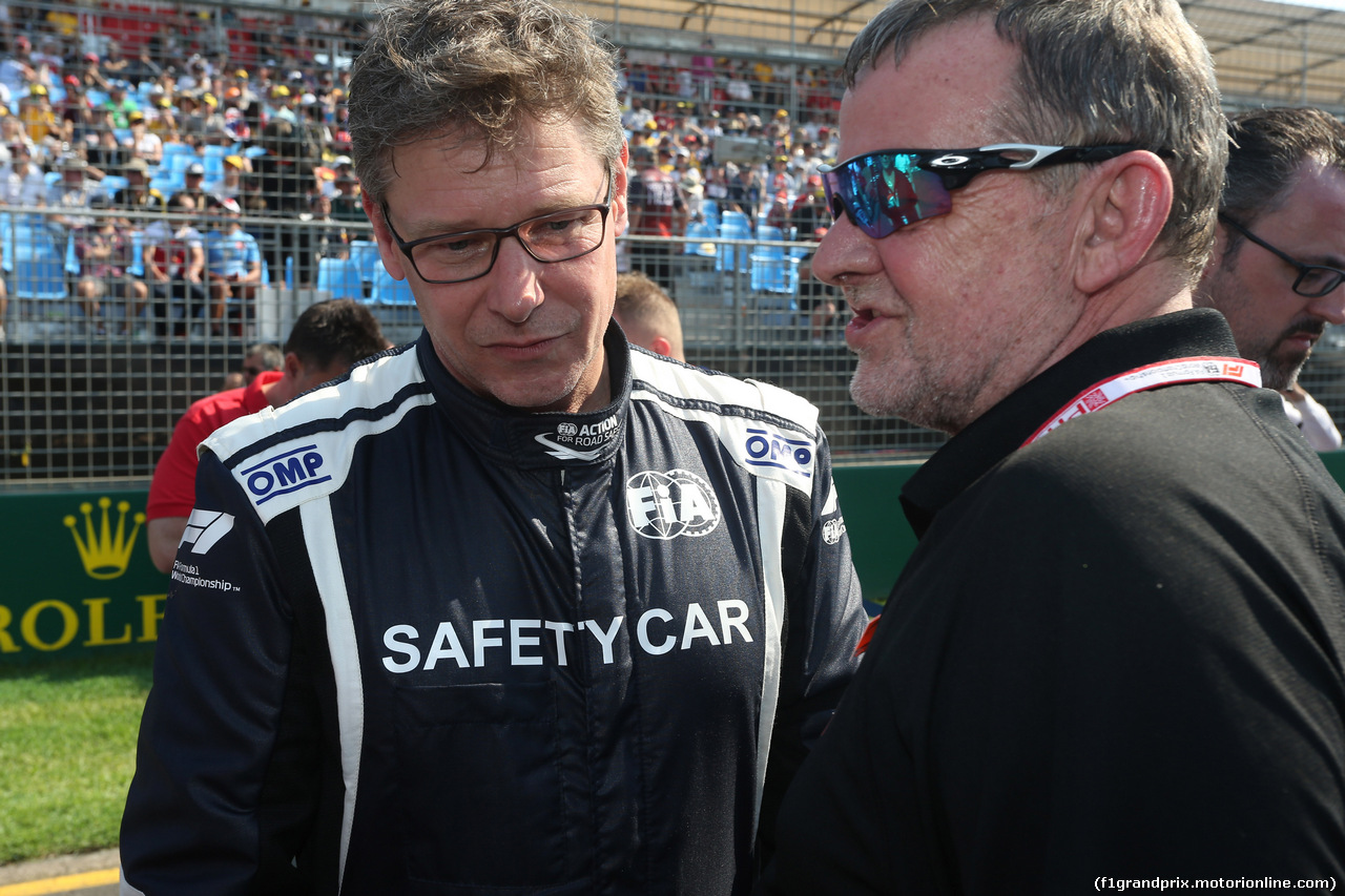 GP AUSTRALIA, 17.03.2019- race: The griglia, Bernd Maylander (GER) safety car driver
