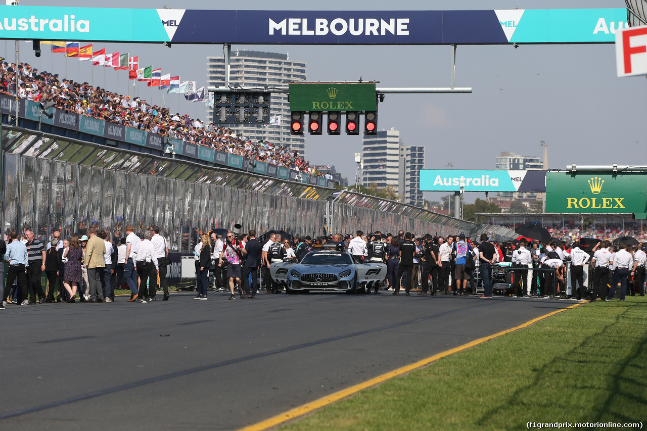 GP AUSTRALIA, 17.03.2019- race: The griglia,