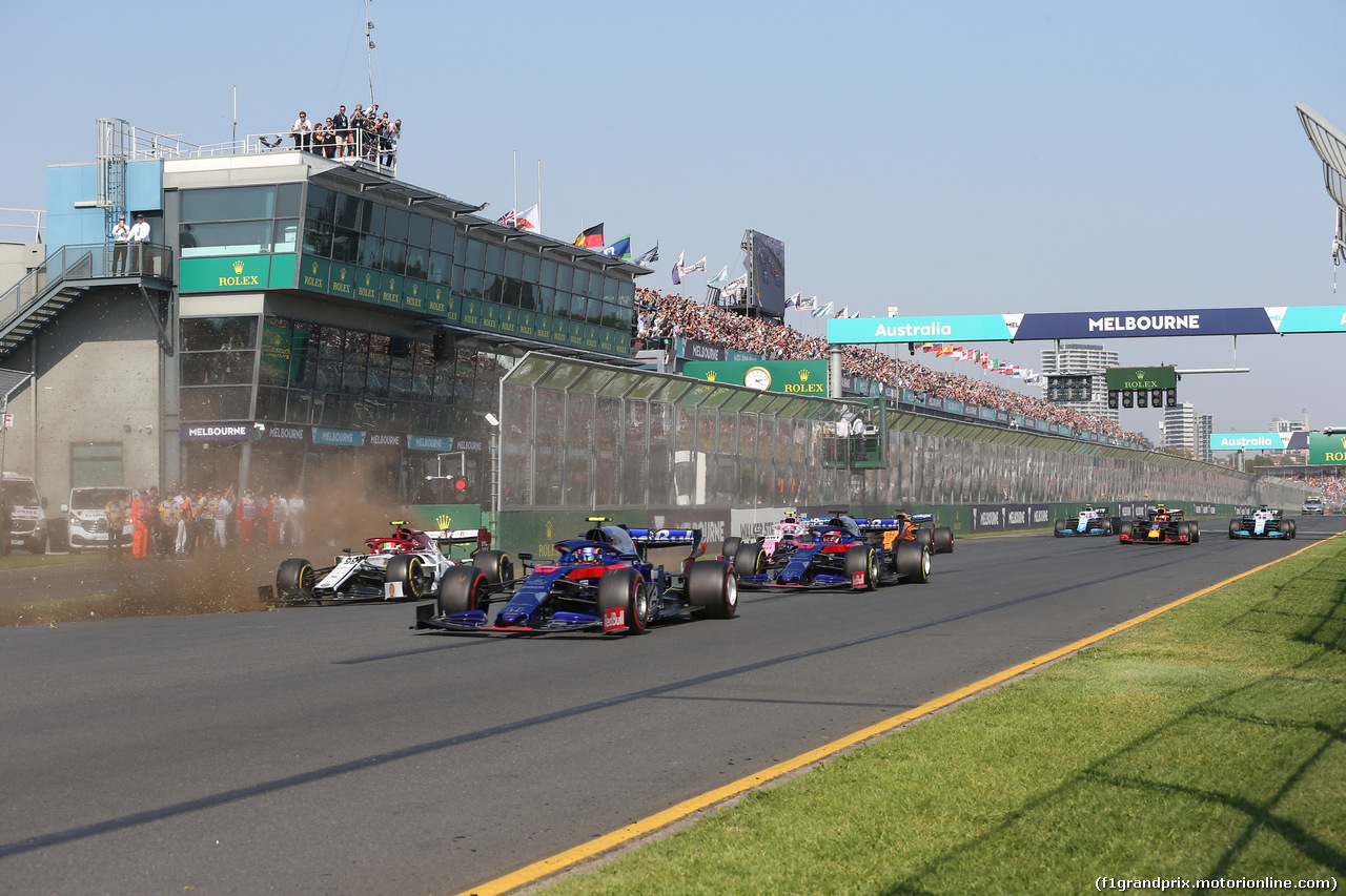 GP AUSTRALIA, 17.03.2019- Start of the race