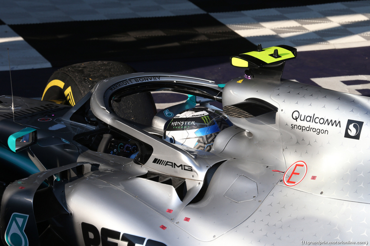 GP AUSTRALIA, 17.03.2019- Festeggiamenti in parc fermee,  Valtteri Bottas (FIN) Mercedes AMG F1 W10 EQ Power