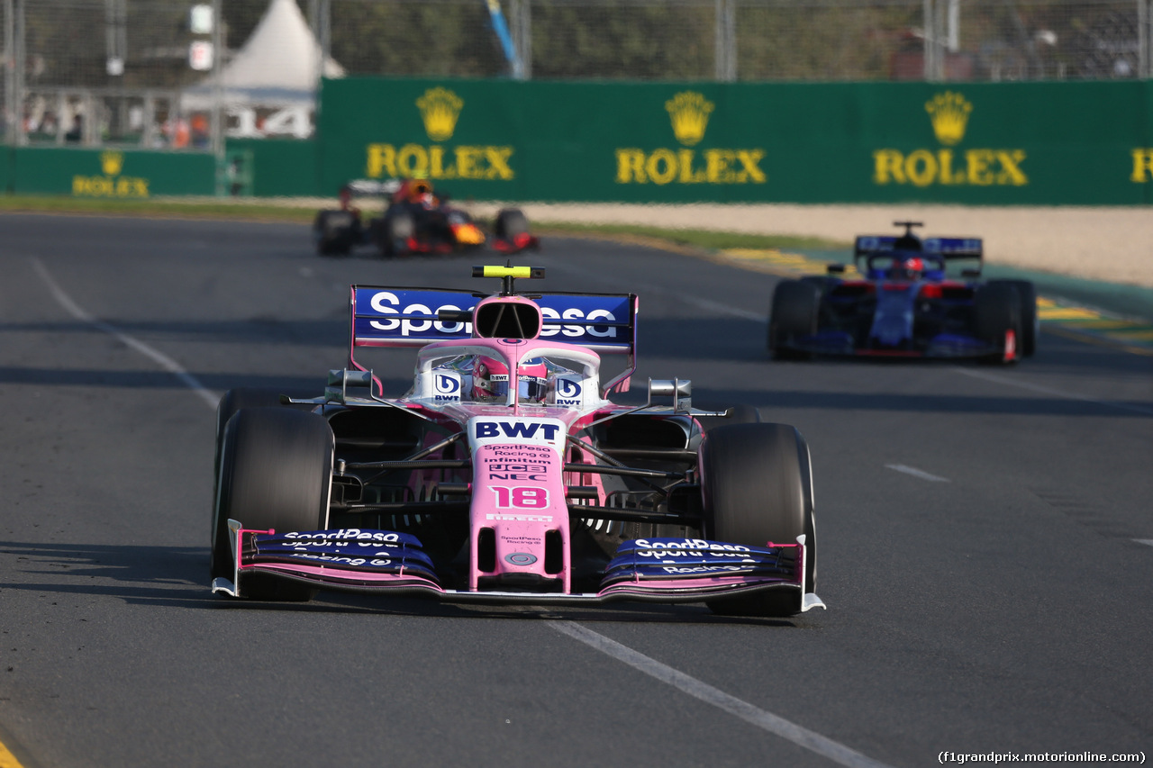 GP AUSTRALIA, 17.03.2019- race, Lance Stroll (CDN) Racing Point F1 RP19