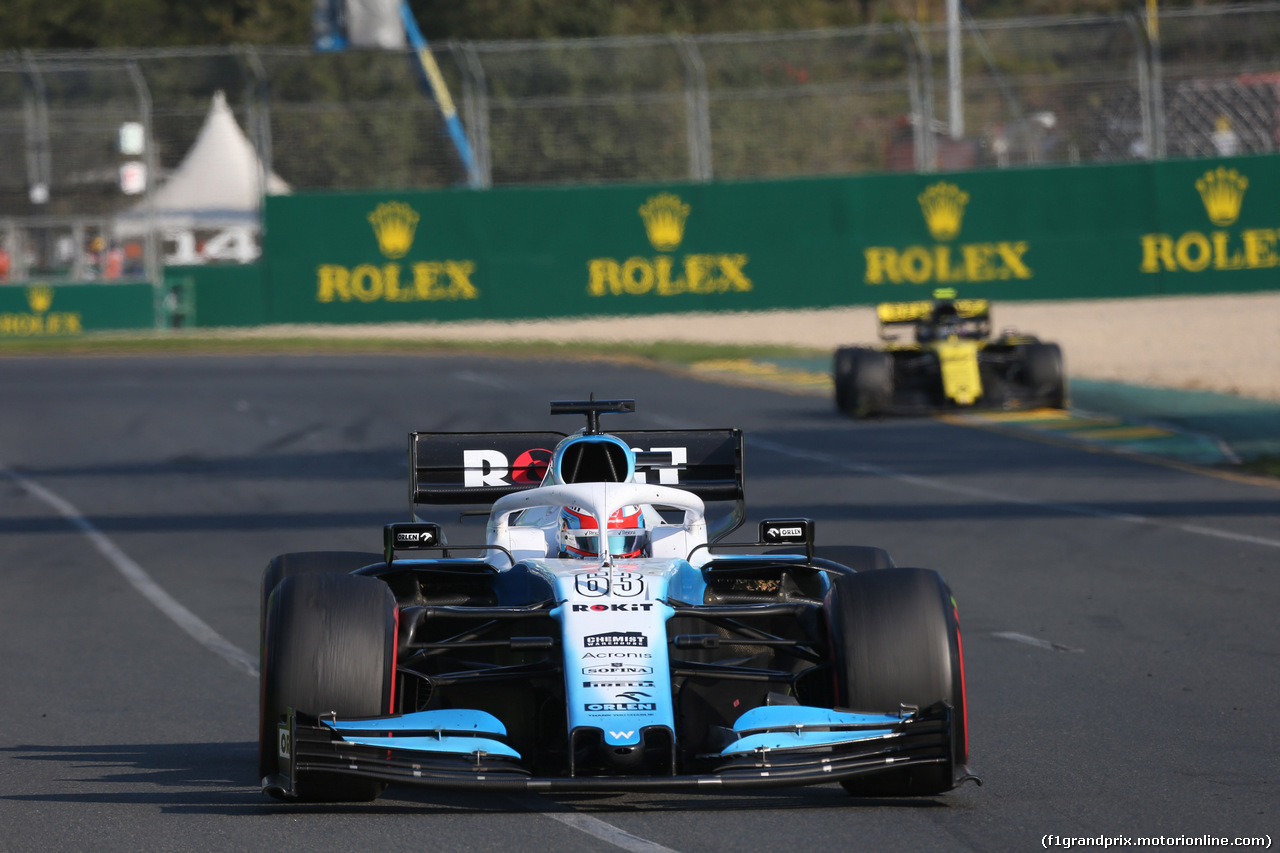 GP AUSTRALIA, 17.03.2019- race, George Russell (GBR) Williams F1 FW42
