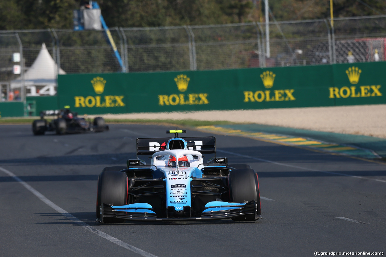 GP AUSTRALIA, 17.03.2019- race, Robert Kubica (POL) Williams F1 FW42