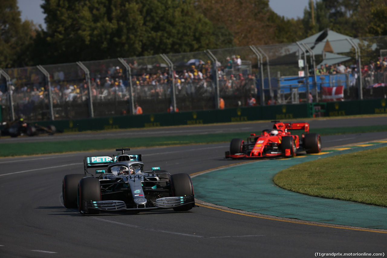 GP AUSTRALIA, 17.03.2019- race, Lewis Hamilton (GBR) Mercedes AMG F1 W10 EQ Power