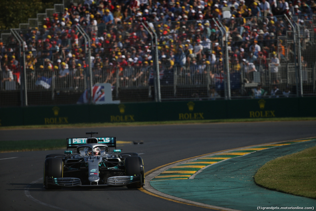 GP AUSTRALIA, 17.03.2019- race, Lewis Hamilton (GBR) Mercedes AMG F1 W10 EQ Power