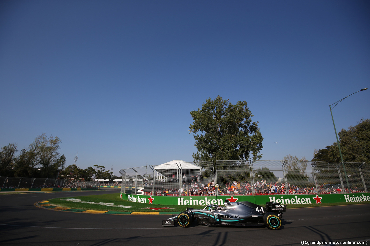 GP AUSTRALIA, 17.03.2019- race, Lewis Hamilton (GBR) Mercedes AMG F1 W10 EQ Power