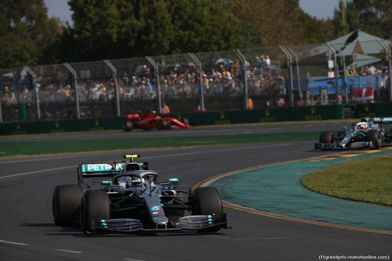 GP AUSTRALIA, 17.03.2019- race, Valtteri Bottas (FIN) Mercedes AMG F1 W10 EQ Power