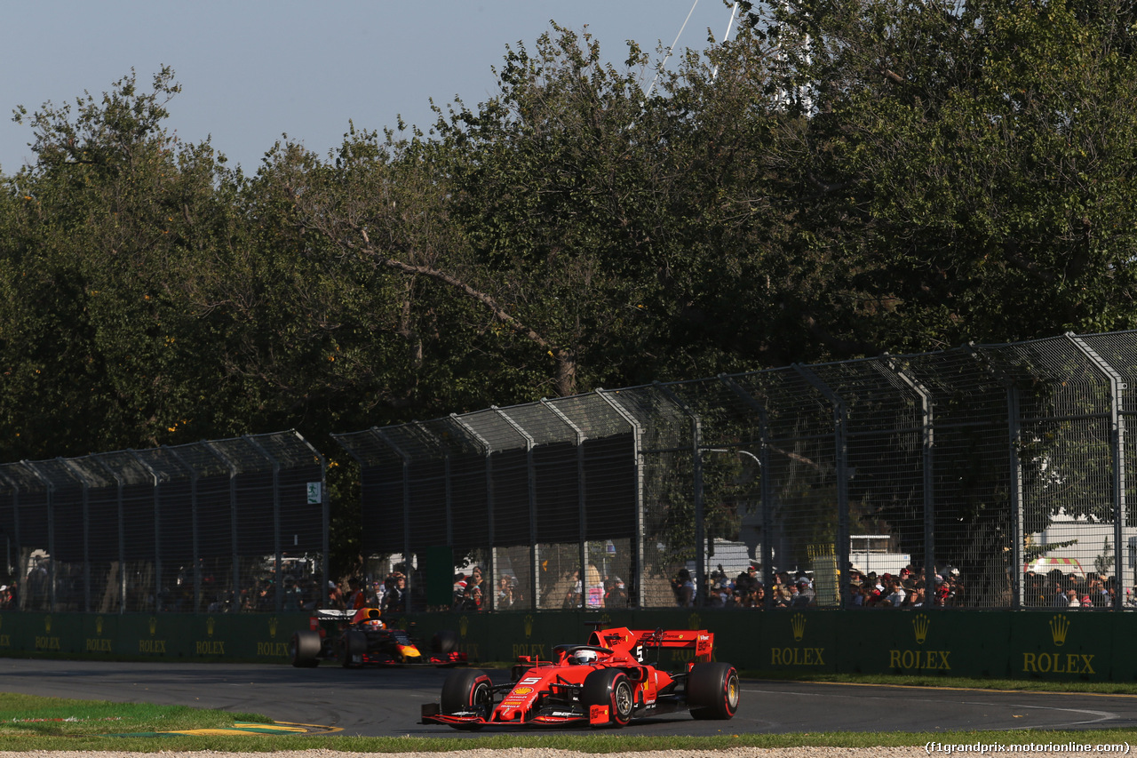 GP AUSTRALIA, 17.03.2019- race, Sebastian Vettel (GER) Ferrari SF90