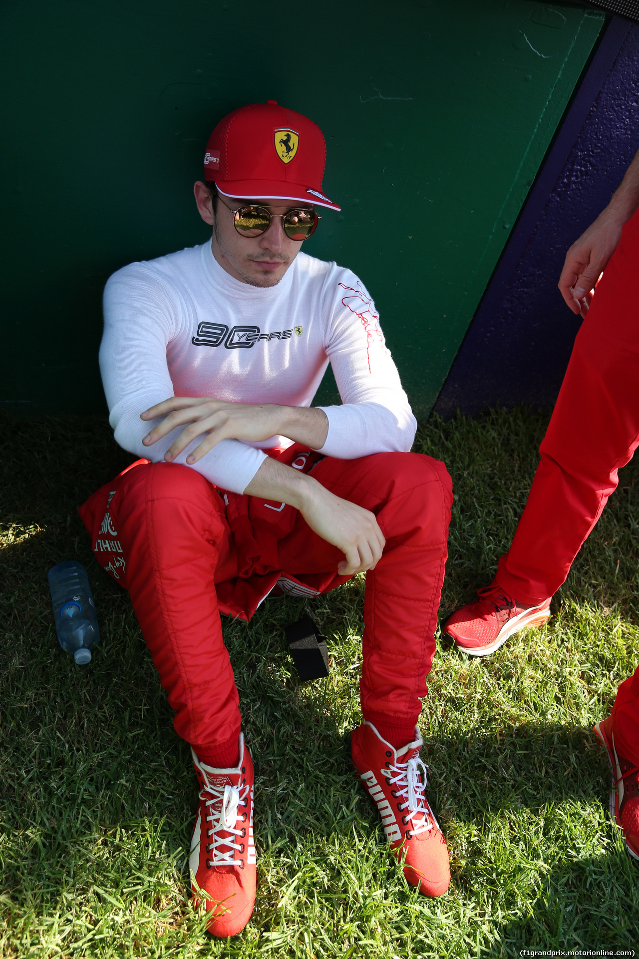 GP AUSTRALIA, 17.03.2019- grid, Charles Leclerc (MON) Ferrari SF90