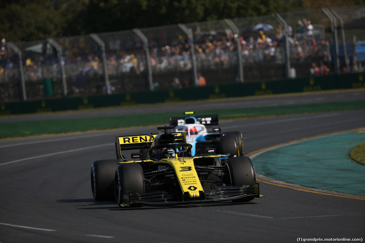 GP AUSTRALIA, 17.03.2019- race, Daniel Ricciardo (AUS) Renault Sport F1 Team RS19