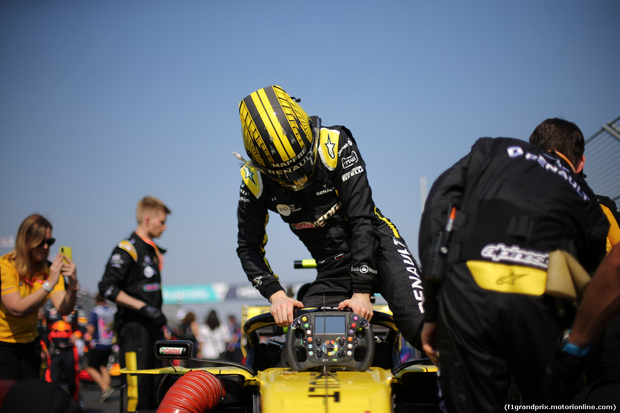 GP AUSTRALIA, 17.03.2019- grid
 Nico Hulkenberg (GER) Renault Sport F1 Team RS19