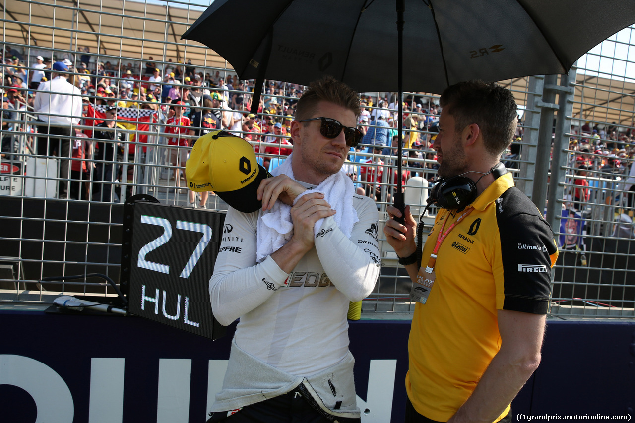 GP AUSTRALIA, 17.03.2019- grid
 Nico Hulkenberg (GER) Renault Sport F1 Team RS19