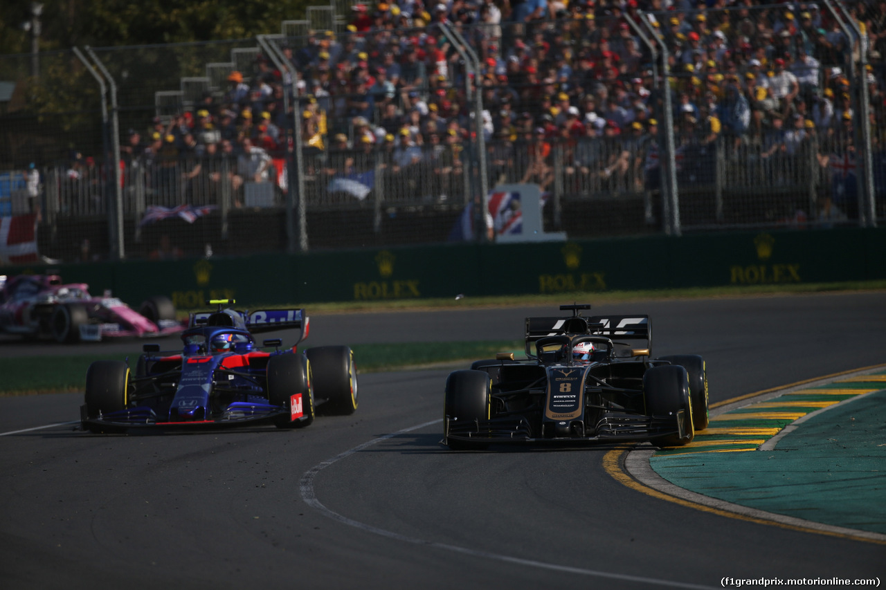 GP AUSTRALIA, 17.03.2019- race, Romain Grosjean (FRA) Haas F1 Team VF-19