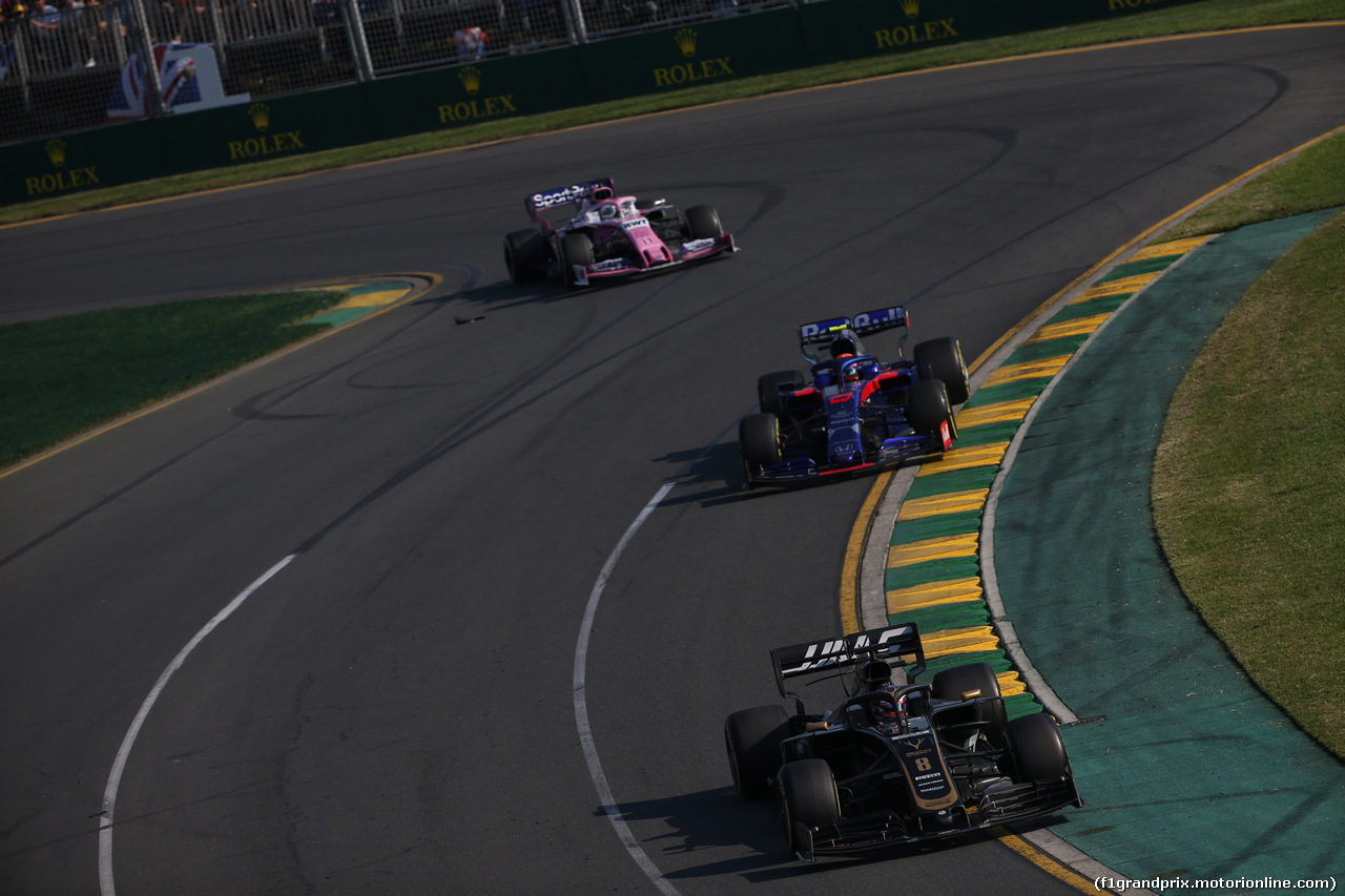 GP AUSTRALIA, 17.03.2019- race, Romain Grosjean (FRA) Haas F1 Team VF-19