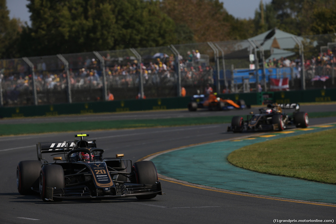 GP AUSTRALIA, 17.03.2019- race, Kevin Magnussen (DEN) Haas F1 Team VF-19