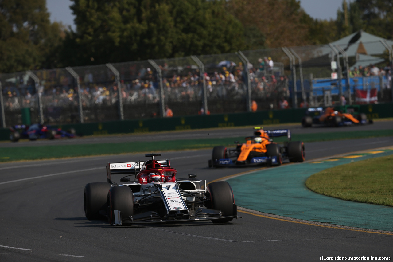 GP AUSTRALIA, 17.03.2019- race, Kimi Raikkonen (FIN) Alfa Romeo Racing C38