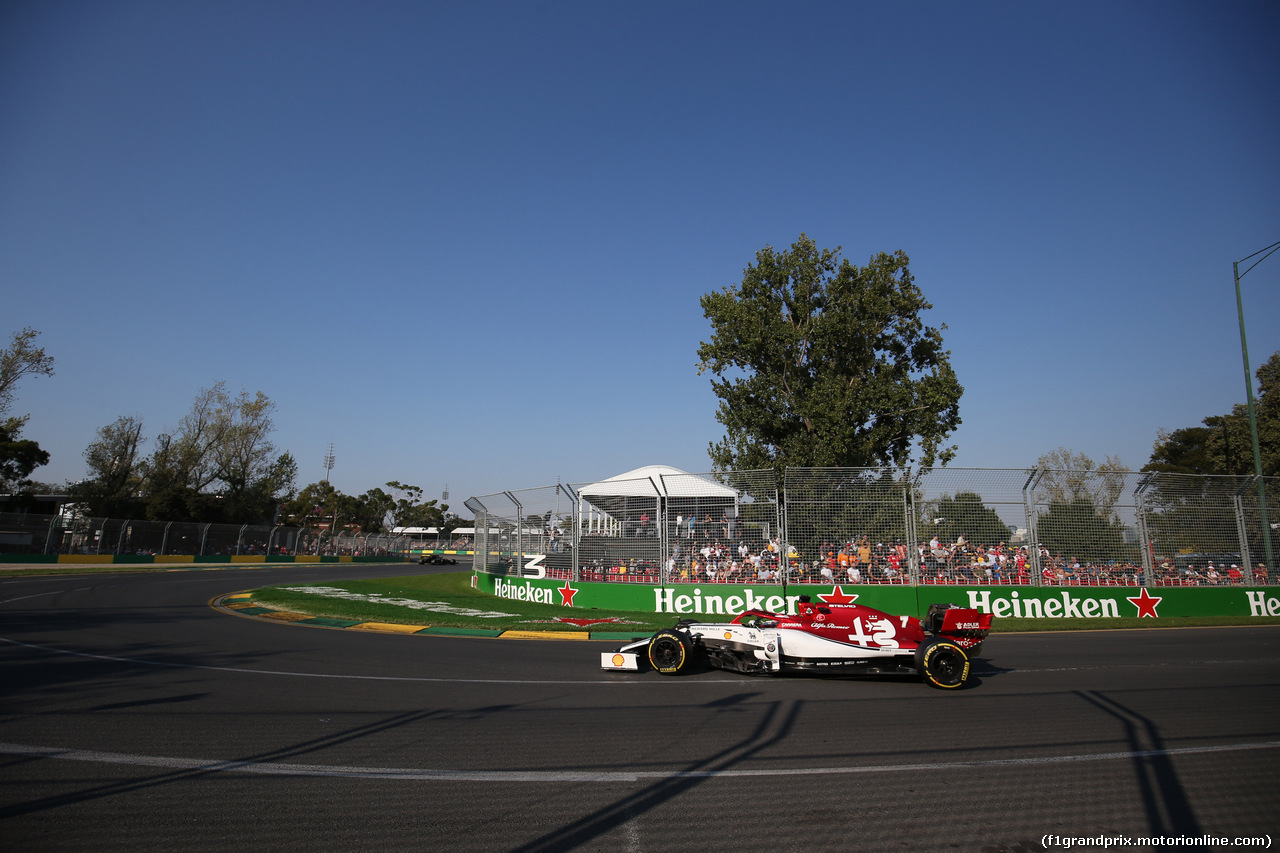 GP AUSTRALIA, 17.03.2019- race, Kimi Raikkonen (FIN) Alfa Romeo Racing C38