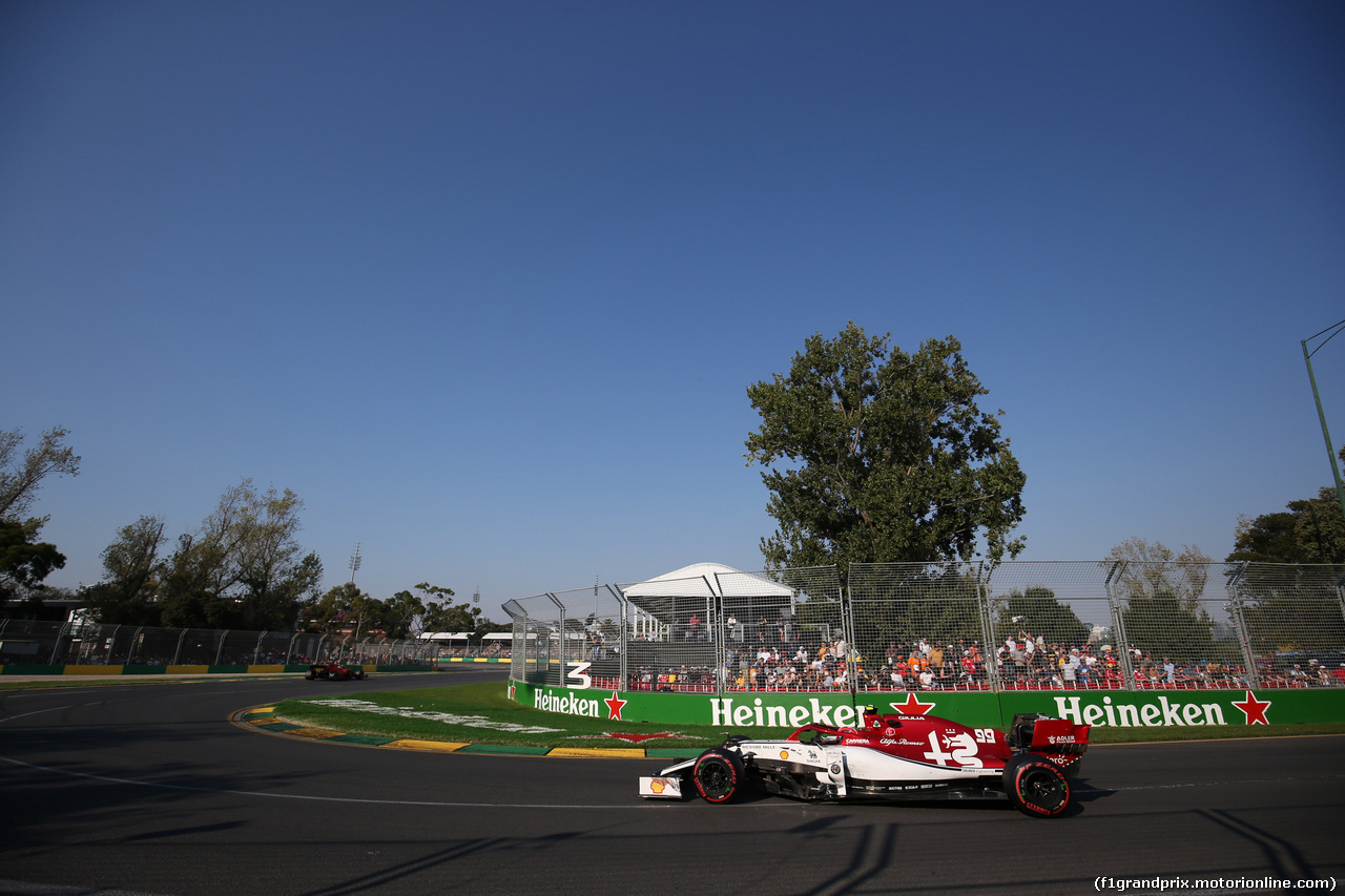 GP AUSTRALIA, 17.03.2019- race, Antonio Giovinazzi (ITA) Alfa Romeo Racing C38