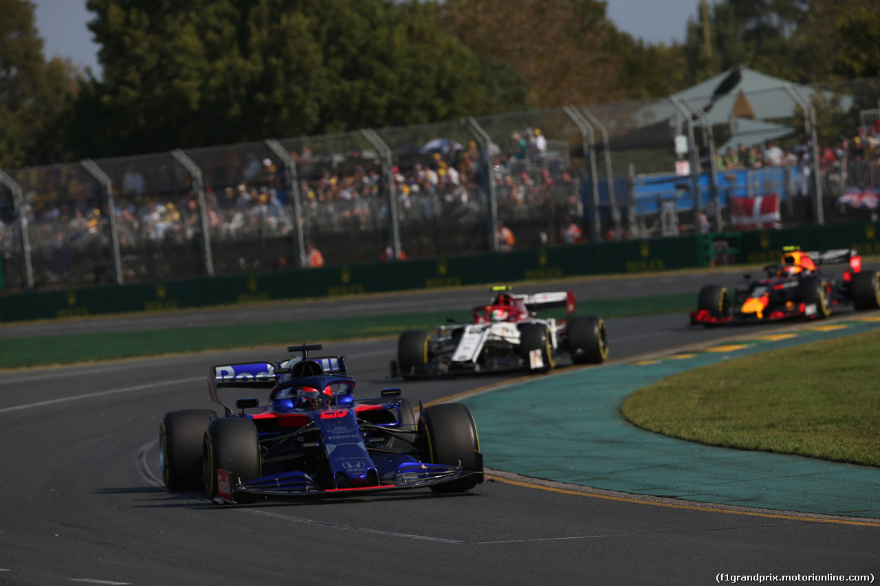 GP AUSTRALIA, 17.03.2019- race, Daniil Kvyat (RUS) Scuderia Toro Rosso STR14