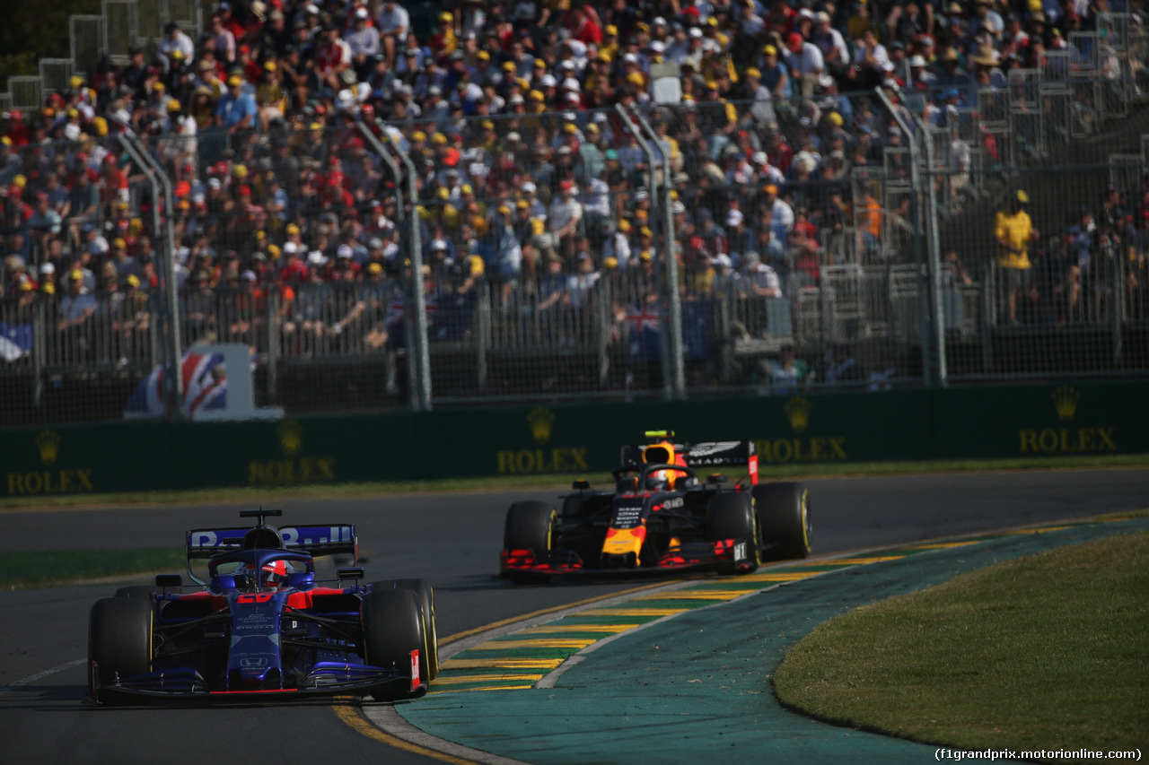 GP AUSTRALIA, 17.03.2019- race, Daniil Kvyat (RUS) Scuderia Toro Rosso STR14