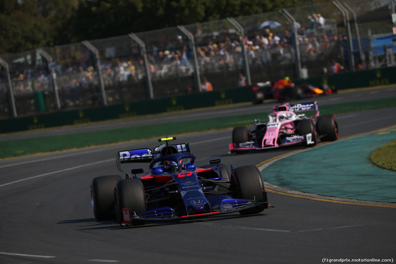 GP AUSTRALIA, 17.03.2019- race, Alexader Albon (THA) Scuderia Toro Rosso STR14