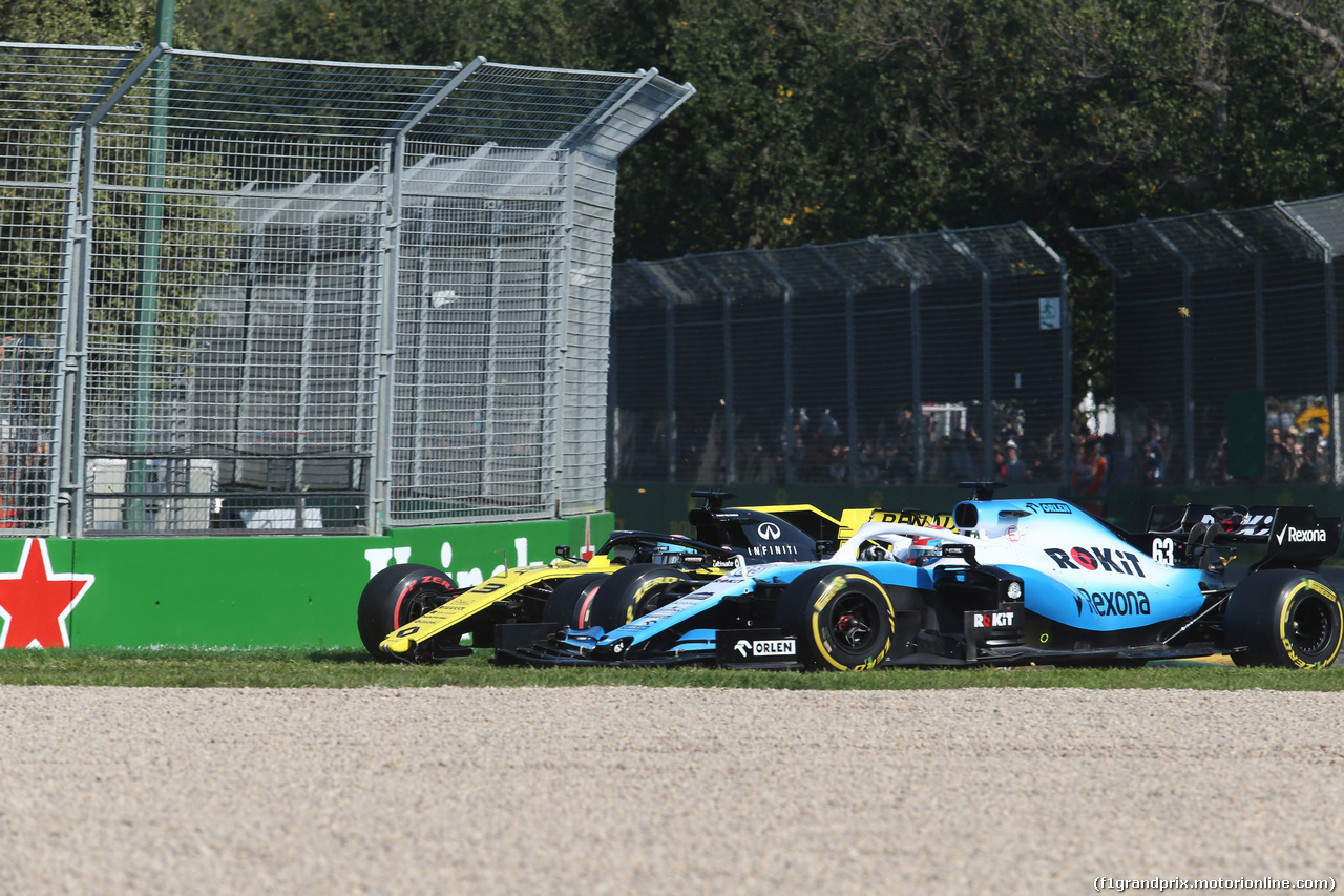 GP AUSTRALIA, 17.03.2019- race, George Russell (GBR) Williams F1 FW42