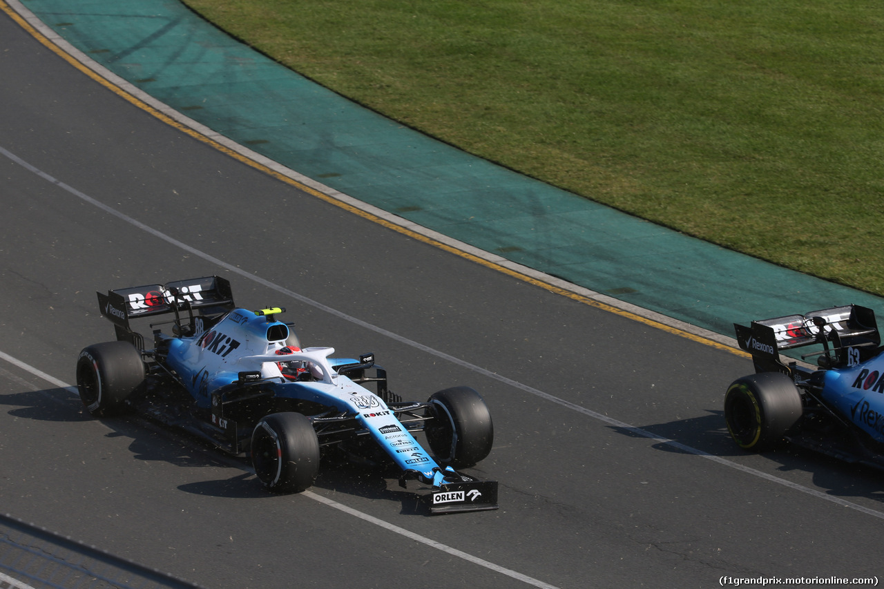 GP AUSTRALIA, 17.03.2019- race, Robert Kubica (POL) Williams F1 FW42