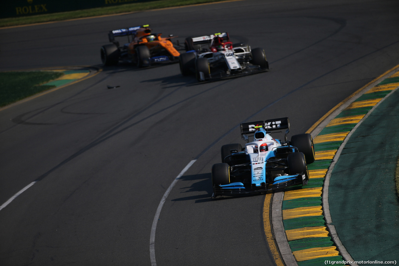 GP AUSTRALIA, 17.03.2019- race, Robert Kubica (POL) Williams F1 FW42