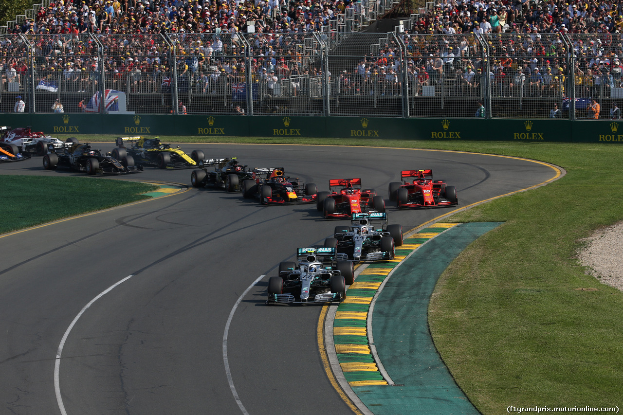GP AUSTRALIA, 17.03.2019- partenza of the race