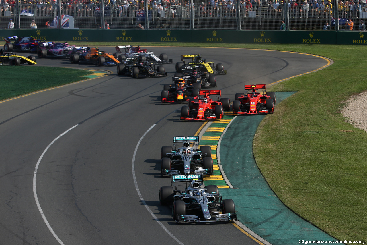 GP AUSTRALIA, 17.03.2019- partenza of the race