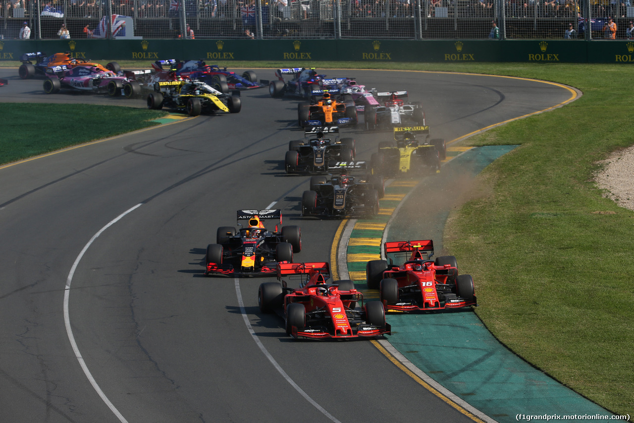 GP AUSTRALIA, 17.03.2019- partenza of the race