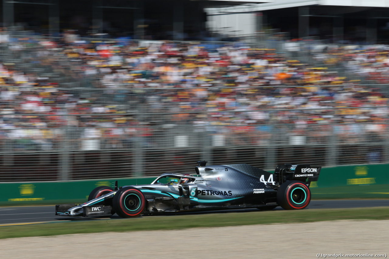 GP AUSTRALIA, 17.03.2019- race, Lewis Hamilton (GBR) Mercedes AMG F1 W10 EQ Power