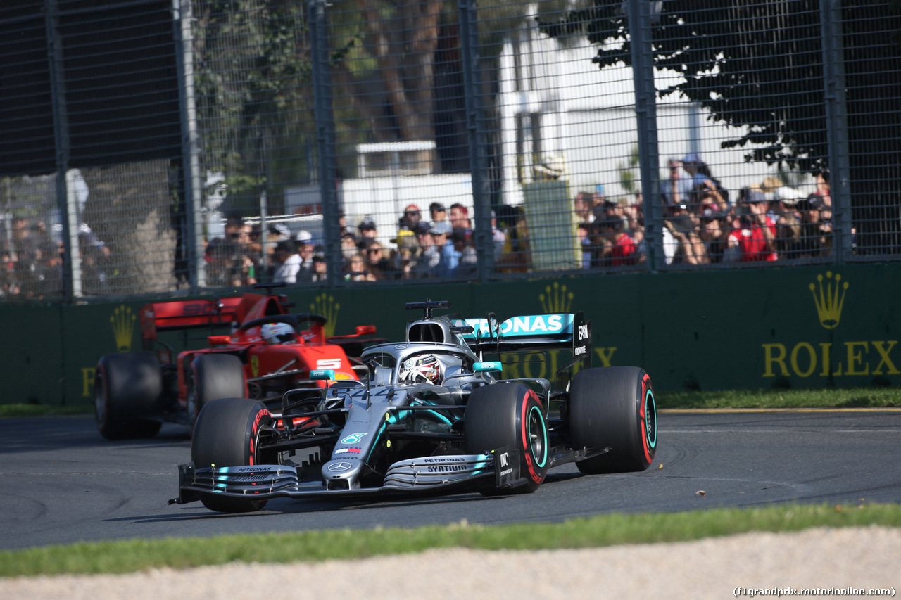 GP AUSTRALIA, 17.03.2019- race, Lewis Hamilton (GBR) Mercedes AMG F1 W10 EQ Power