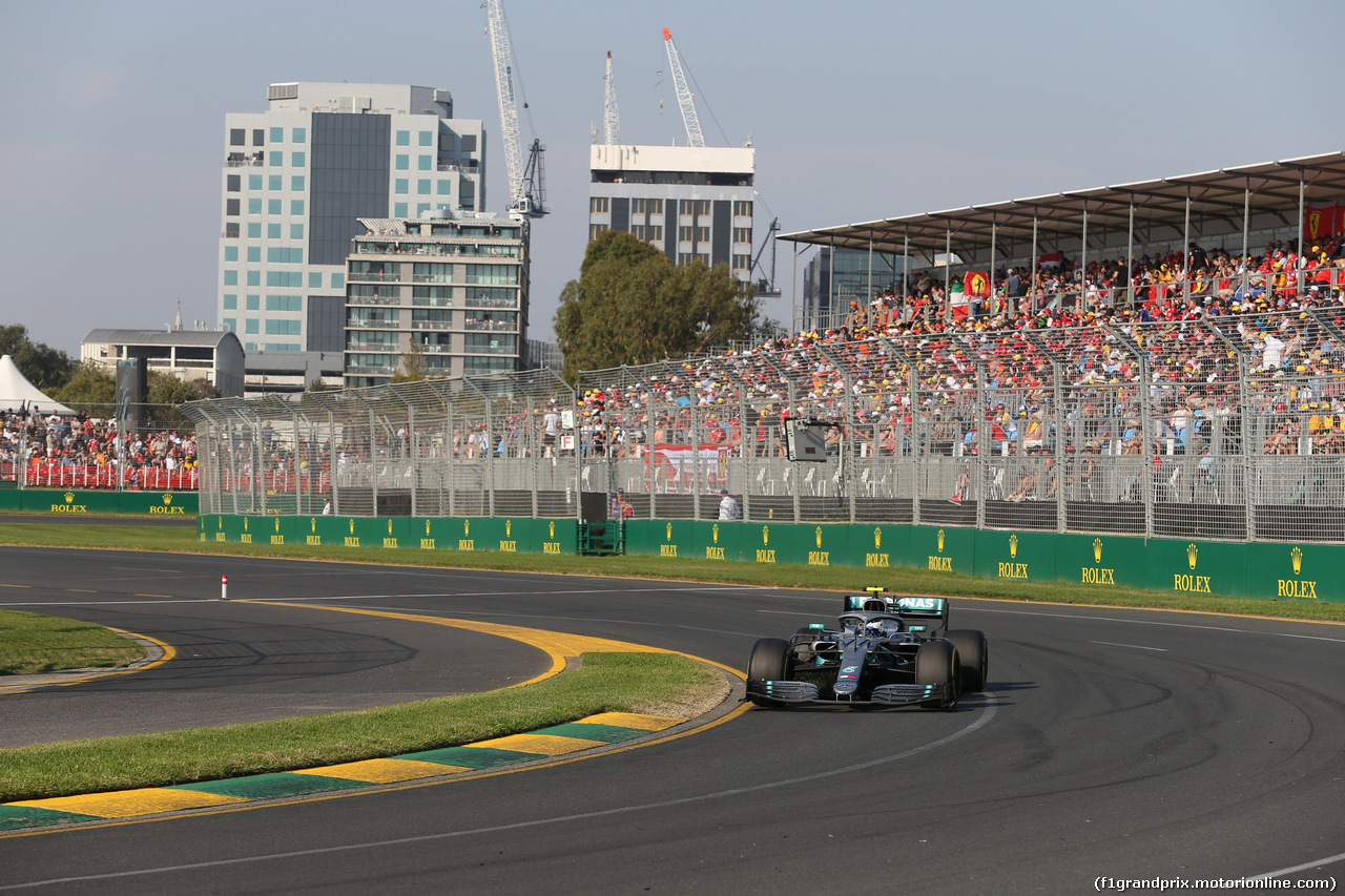 GP AUSTRALIA, 17.03.2019- race, Valtteri Bottas (FIN) Mercedes AMG F1 W10 EQ Power