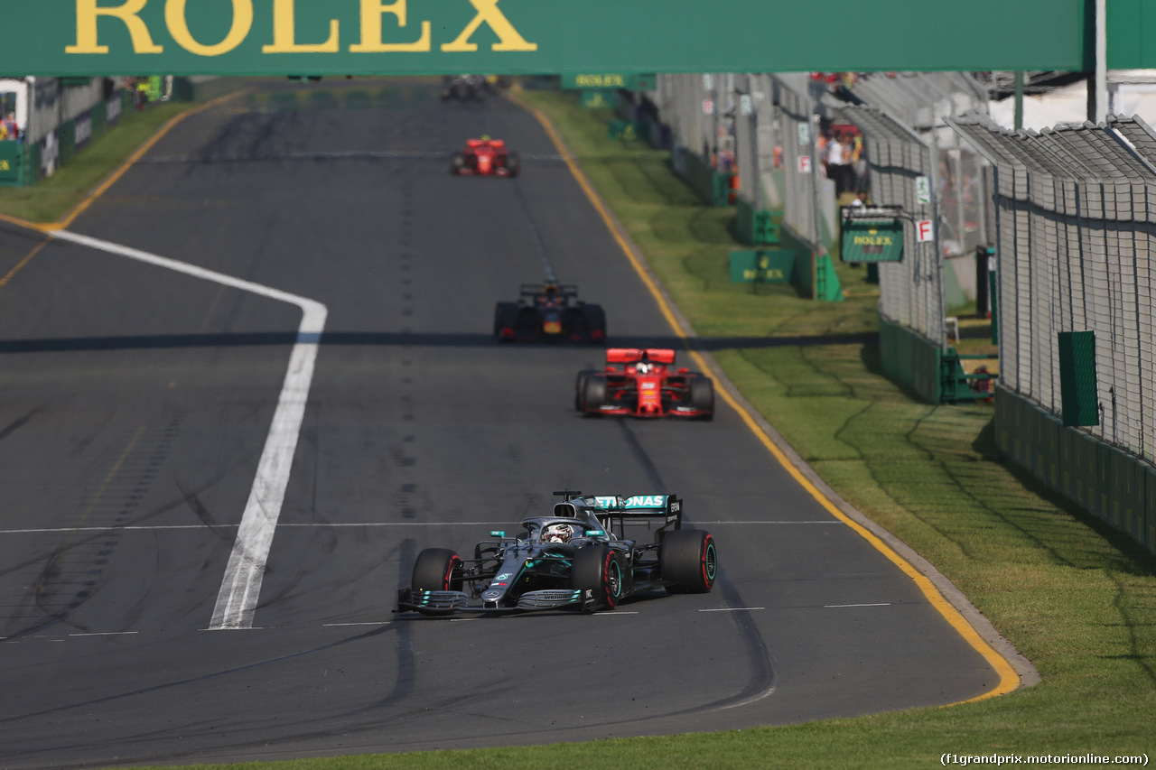 GP AUSTRALIA, 17.03.2019- race, Valtteri Bottas (FIN) Mercedes AMG F1 W10 EQ Power