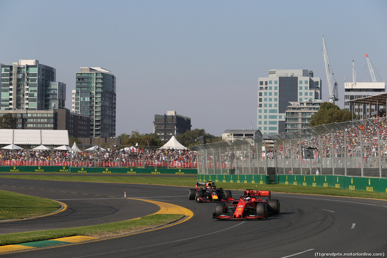GP AUSTRALIA, 17.03.2019- race, Sebastian Vettel (GER) Ferrari SF90