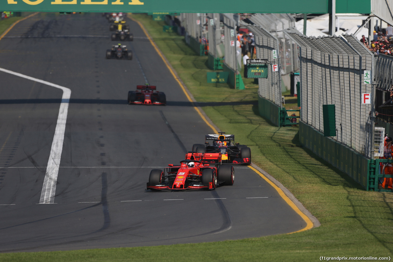 GP AUSTRALIA, 17.03.2019- race, Sebastian Vettel (GER) Ferrari SF90
