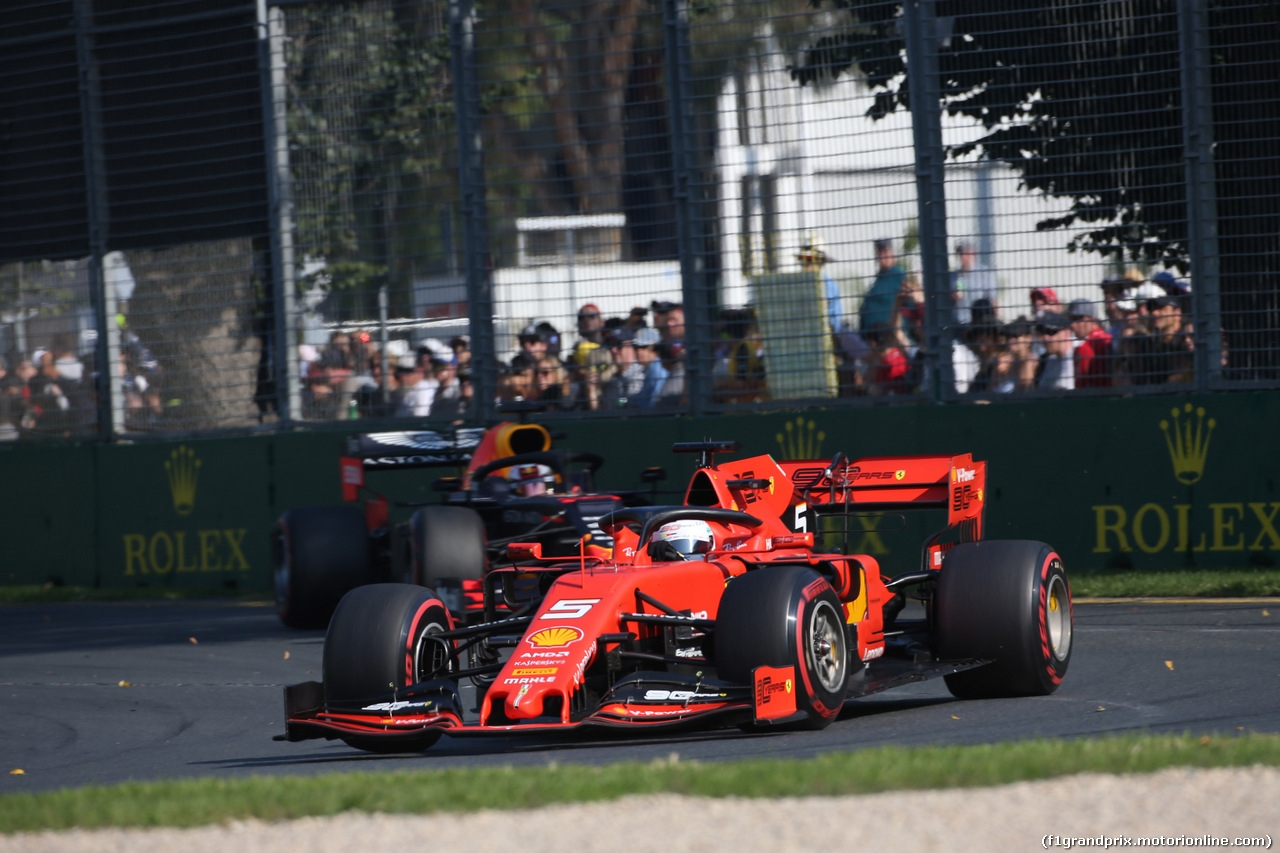 GP AUSTRALIA, 17.03.2019- race, Sebastian Vettel (GER) Ferrari SF90