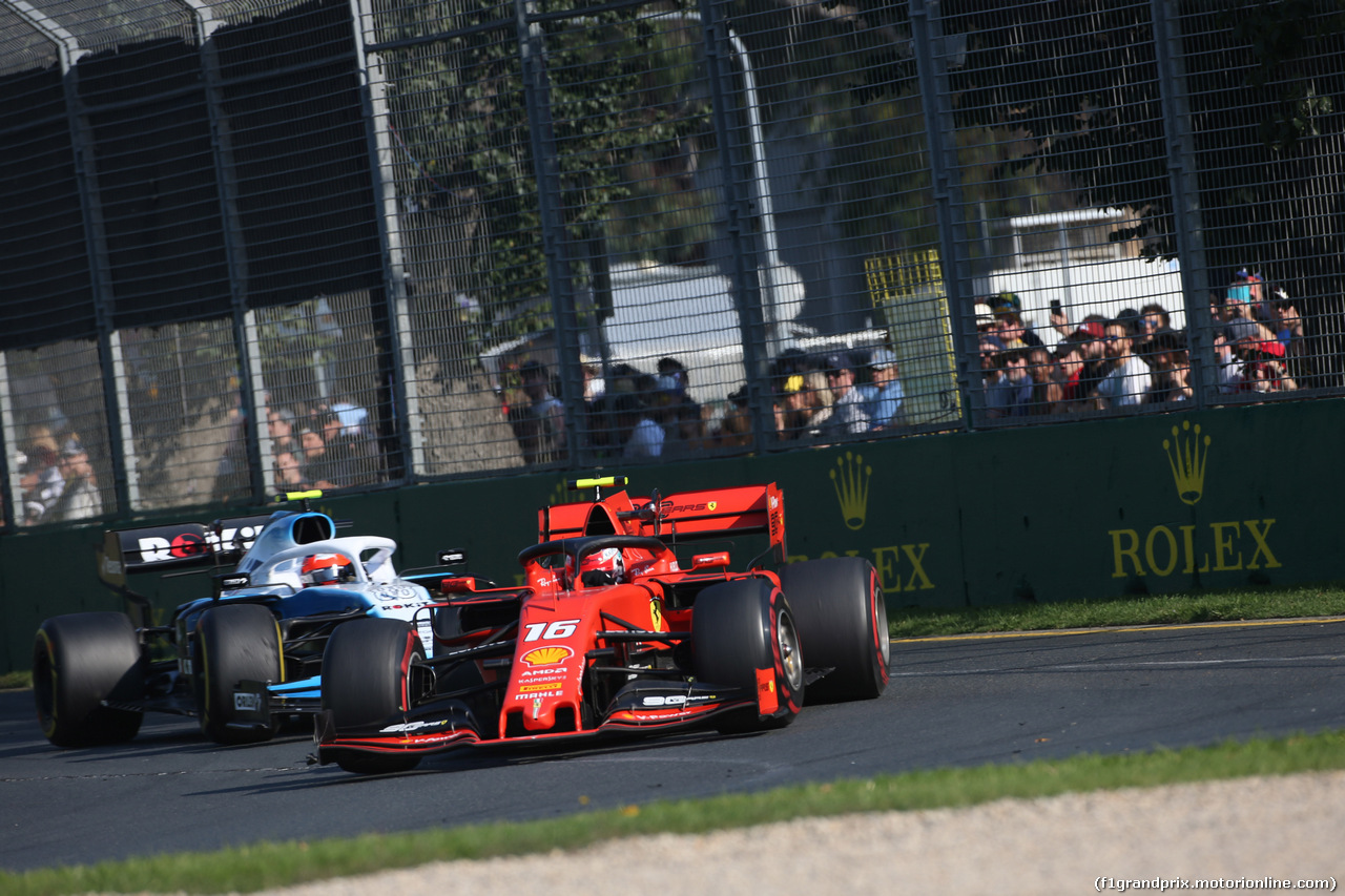 GP AUSTRALIA, 17.03.2019- race, Charles Leclerc (MON) Ferrari SF90