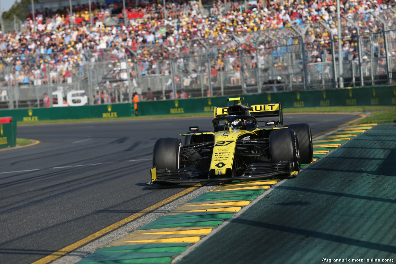GP AUSTRALIA, 17.03.2019- race, Nico Hulkenberg (GER) Renault Sport F1 Team RS19