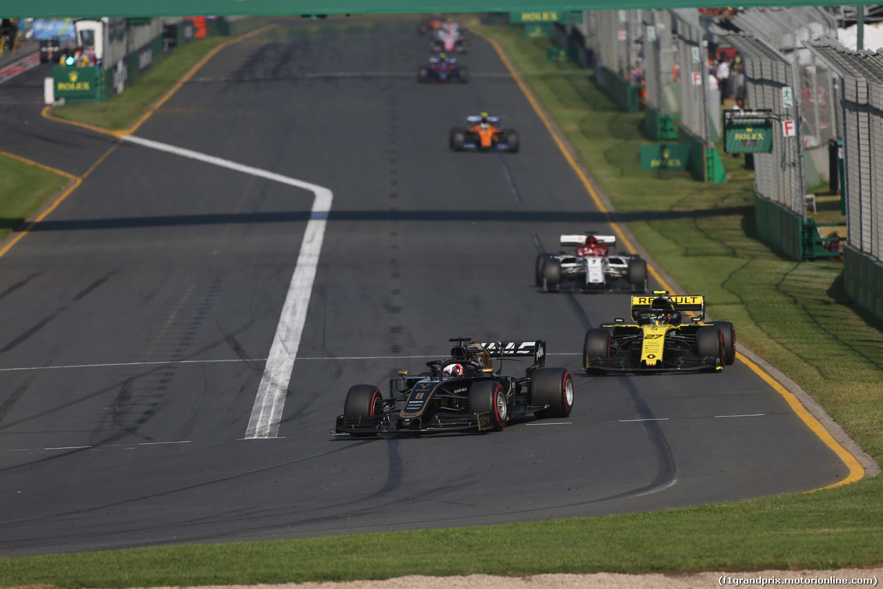 GP AUSTRALIA, 17.03.2019- race, Romain Grosjean (FRA) Haas F1 Team VF-19